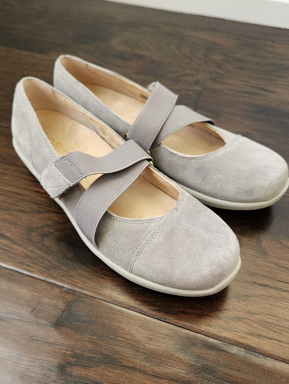 Vionic Shelby sde, magnolia slate grey women's size 8